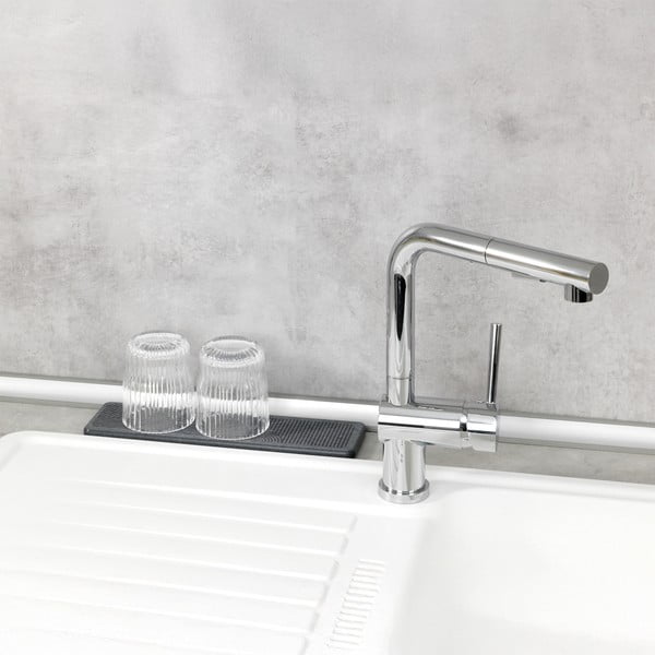 Tappetino scolapiatti grigio in diatomite 30x8 cm Damon – Wenko-image-2