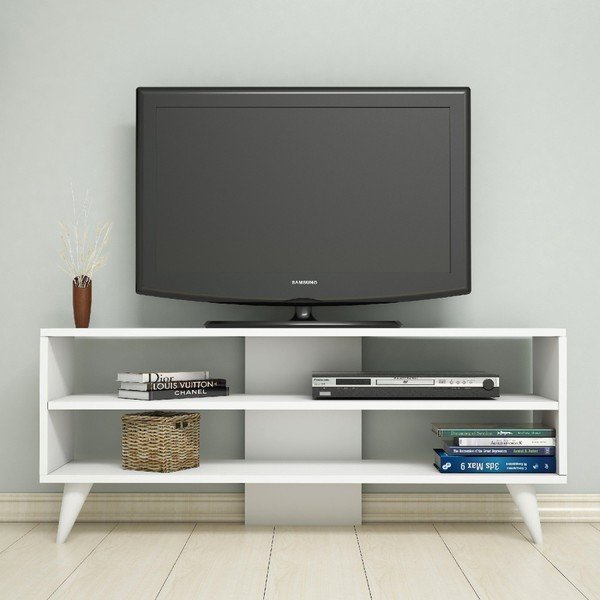 Tavolo TV bianco One - Puqa Design-image-3
