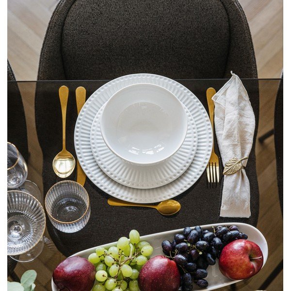 Set da pranzo in porcellana 18 pz per 6 persone Purita – Bonami Essentials-image-3