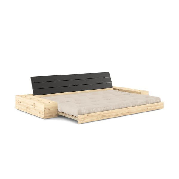 Divano letto beige 244 cm Base - Karup Design-image-4