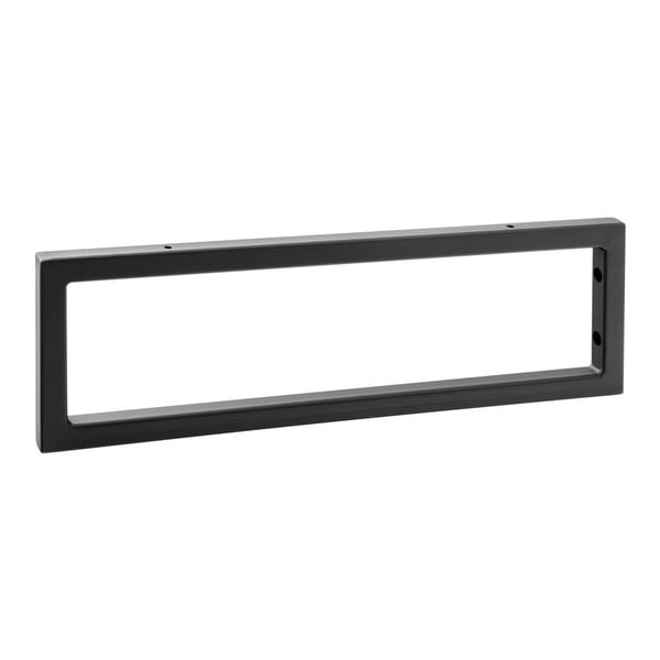 Supporto per piano nero in acciaio 49x2 cm – Sapho