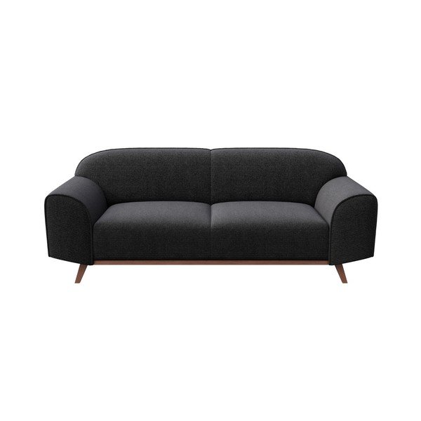 Divano nero 193 cm Nesbo - MESONICA