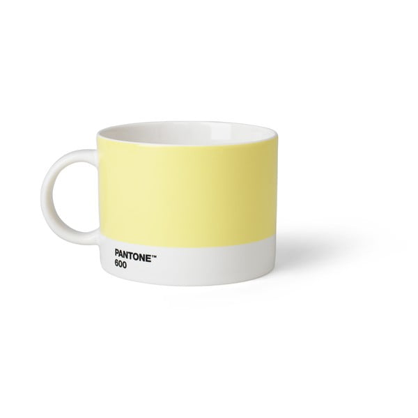 Tazza in ceramica giallo chiaro 475 ml Light Yellow 600 - Pantone