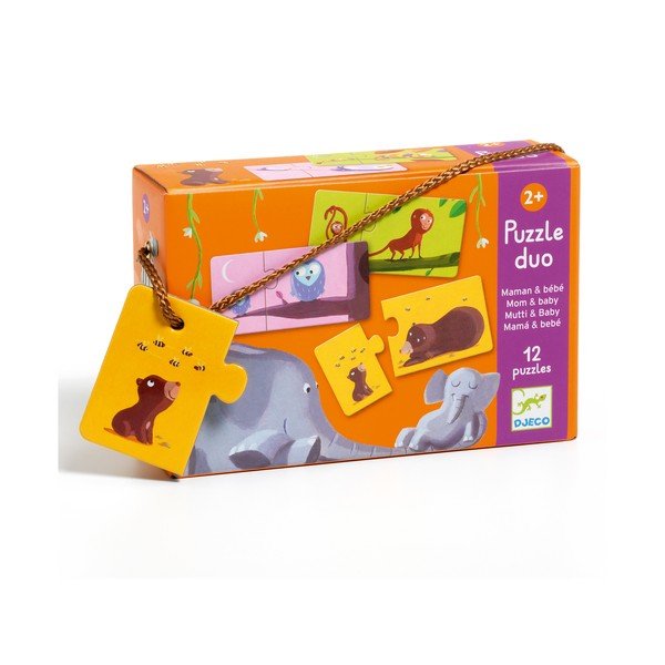 Puzzle per bambini Trova il cucciolo - Djeco-image-2