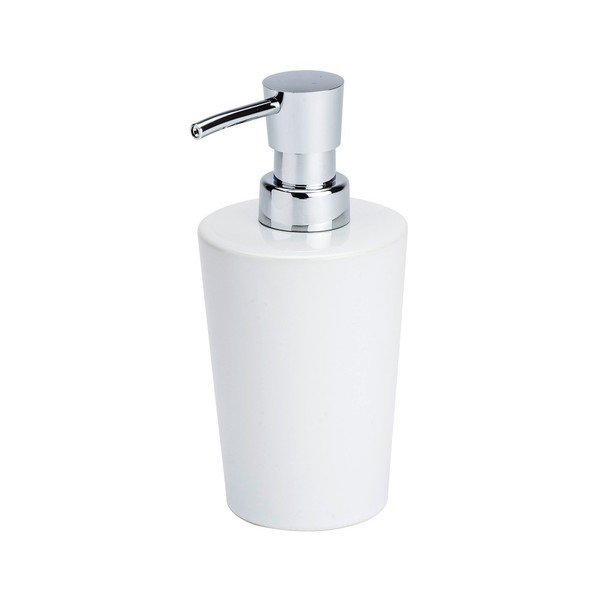 Distributore di sapone in ceramica bianca, 300 ml Coni - Wenko