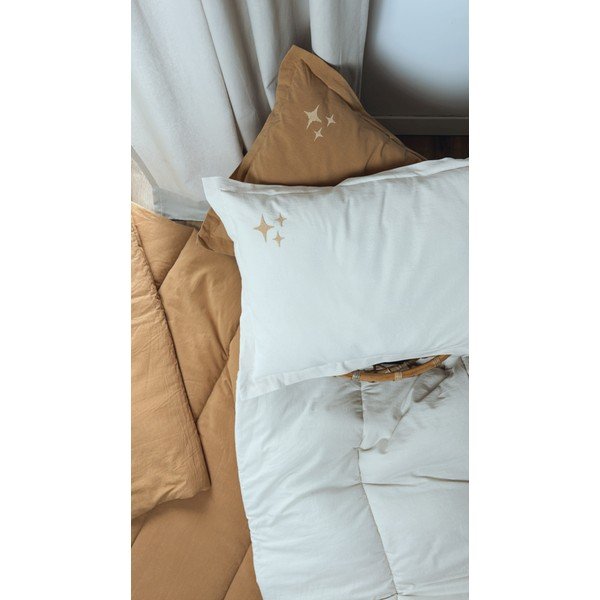 Set bianco per culla Stars - Malomi Kids-image-2