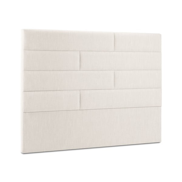 Testata imbottita beige 160x120 cm NY - Cosmopolitan Design-image-2