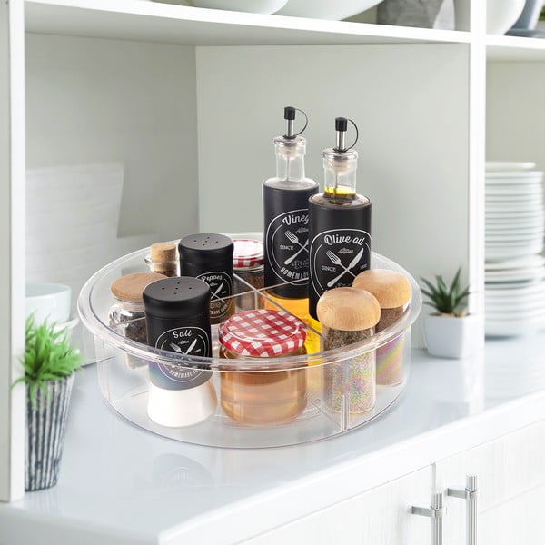 Portaspezie girevole in plastica ø 30 cm - Orion-image-1