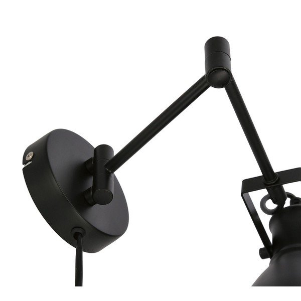 Lampada da parete in metallo nero Espera - Candellux Lighting-image-2