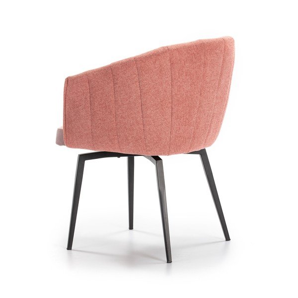 Poltrona rosa Carina Swivel - Marckeric-image-3