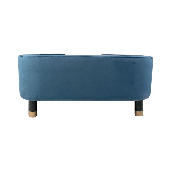 Letto per animali in velluto blu 50x74 cm Royal - Leitmotiv-image-3