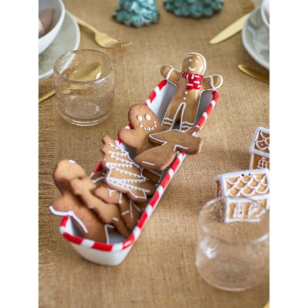 Ciotolina bianca in ceramica a tema natalizio 110 ml Ginnie – Bloomingville-image-1