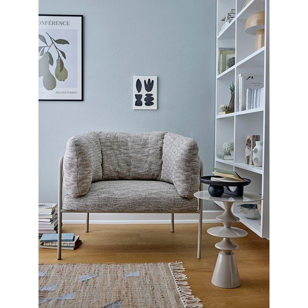 Poltrona greige Karel – Bloomingville-image-1