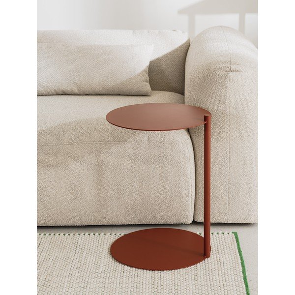 Tavolino rotondo in acciaio 41x40 cm Ande – noo.ma-image-4