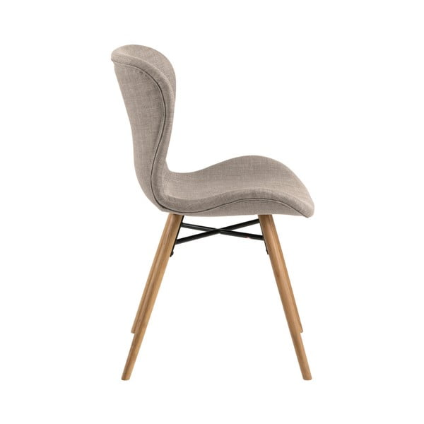 Set di 2 sedie da pranzo beige Batilda - Actona-image-4