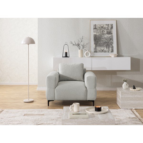 Poltrona grigio chiaro Helio – Ropez-image-1