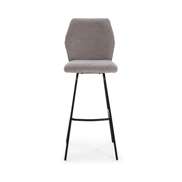 Sgabelli da bar grigio chiaro in set di 2 pezzi 75 cm Pol - Marckeric-image-2