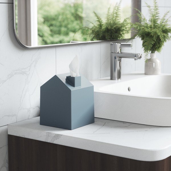 Portafazzoletti in plastica Casa - Umbra-image-3