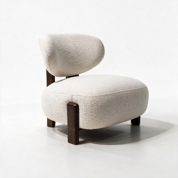 Poltrona beige Delia – MOME