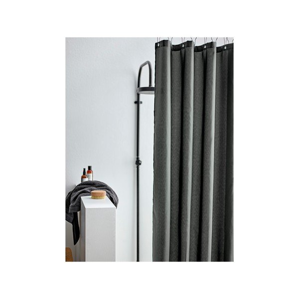 Tenda da doccia grigia Leo, 180 x 200 cm Comfort - Södahl-image-1