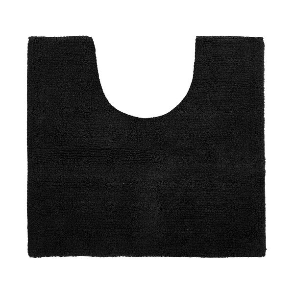 Tappetino da bagno nero 50x45 cm Riva - Tiseco Home Studio