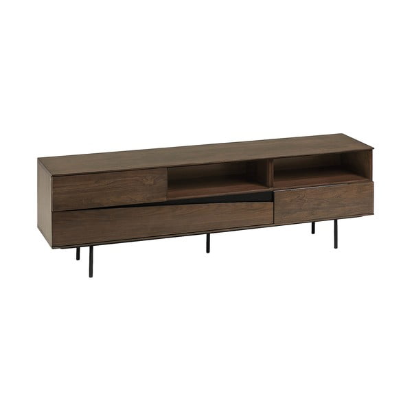 Tavolo TV in legno di noce Cutt - Kave Home-image-2