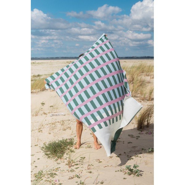 Coperta verde/rosa 160x200 cm Onu – noo.ma-image-3