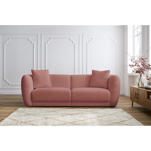 Divano rosa 230 cm Bourbon - Bobochic Paris-image-1