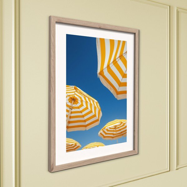 Dipinto stampato con cornice inclusa 30x40 cm Umbrellas  – Styler-image-3