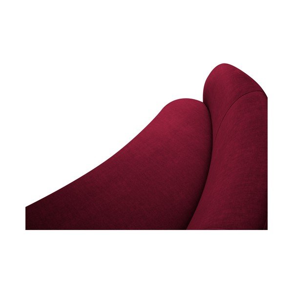 Divano asimmetrico in velluto bordeaux, a destra Debbie - Mazzini Sofas-image-4