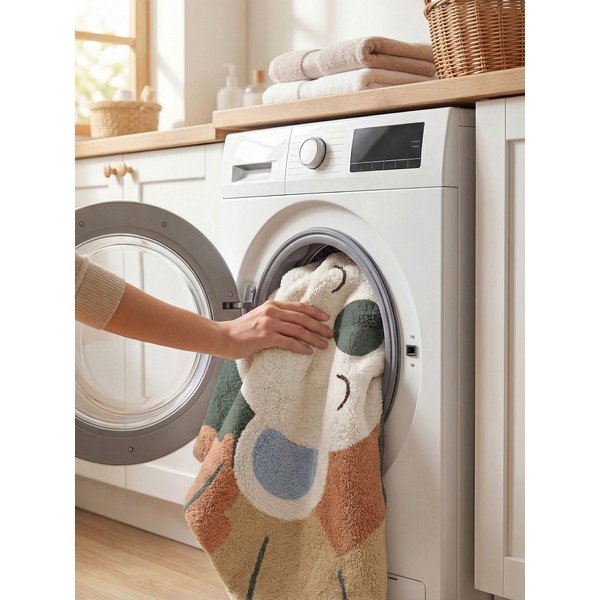 Tappeto per bambini color crema in cotone lavabile/tessuto a mano 140x200 cm Snuggle Rio – Hanse Home-image-2