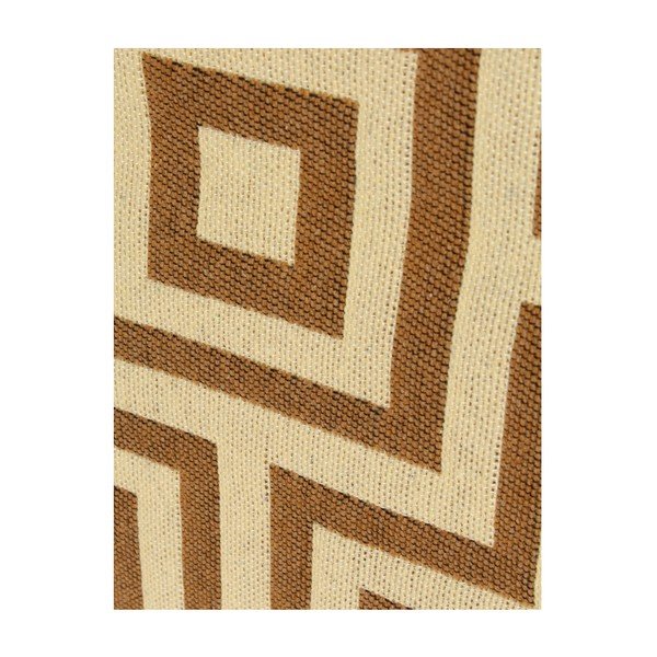 Tappeto beige-marrone Kare, 80 x 150 cm - Ya Rugs-image-1