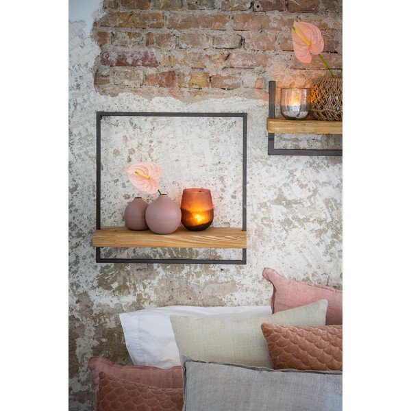 Scaffali in legno di abete in colore naturale Maddison - Light & Living-image-1