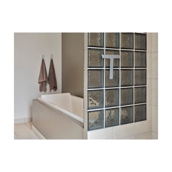 Gancio da parete grigio chiaro in metallo Ume – Zone-image-1