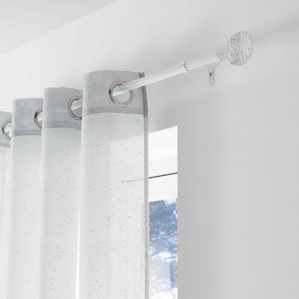 Mantovana estensibile in metallo 120 - 210 cm Bullette - douceur d'intérieur-image-3