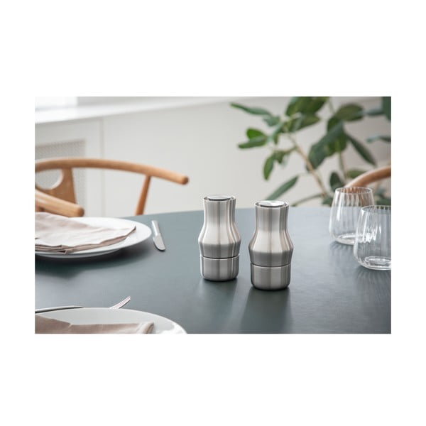 Macinatore da cucina color argento opaco in acciaio inox Dorotea – Gense-image-4