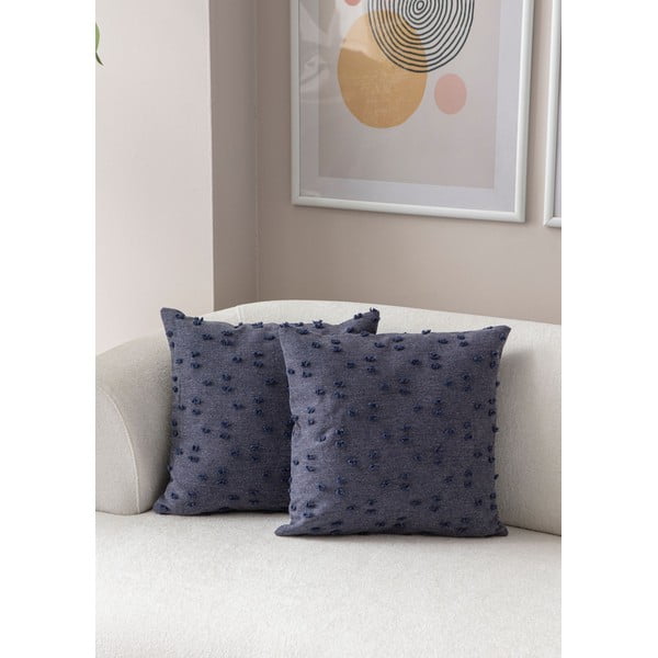 Federe decorative in set 2 pz 43x43 cm Tuffet – Mioli Decor-image-1