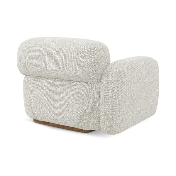 Parte divano componibile color crema (con penisola a sinistra) Ailani – Makamii-image-3