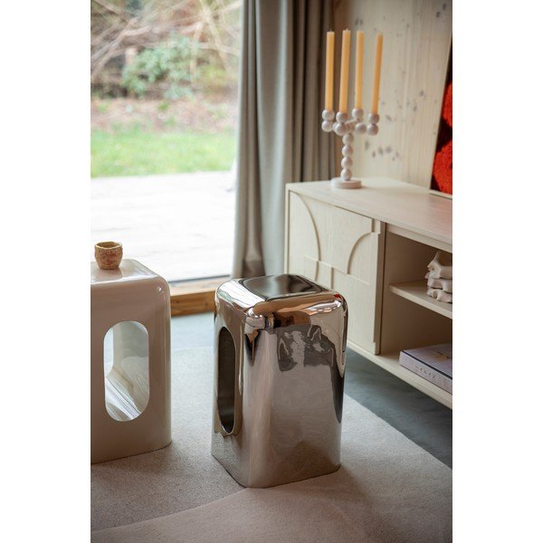 Tavolino in metallo 29x29 cm Creek – Zuiver-image-1