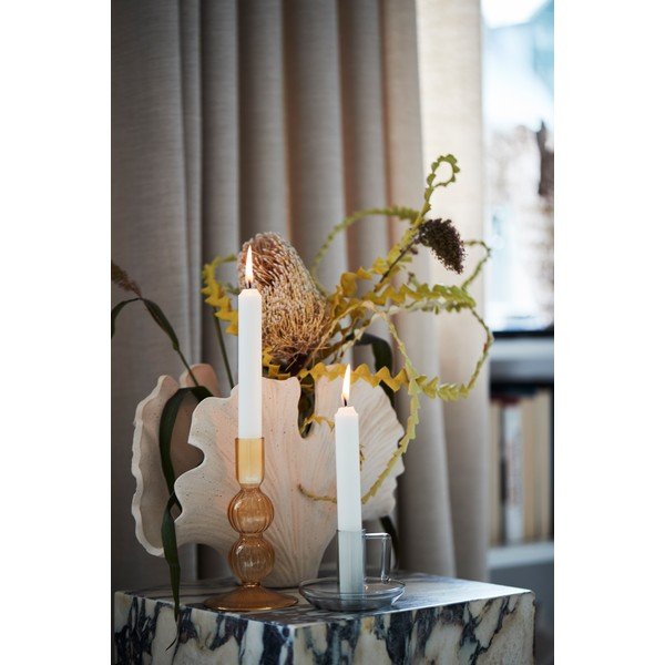 Vaso in ceramica bianca - Bahne & CO-image-1