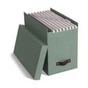 Organizer verde in cartone per documenti Johan Canvas Paper Laminate – Bigso