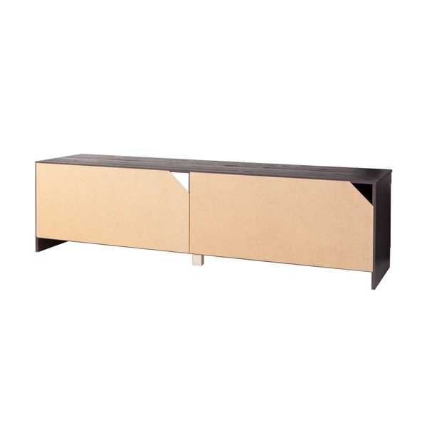 Mobile TV marrone in legno di pino 45x44 cm Cubrix - Støraa-image-2
