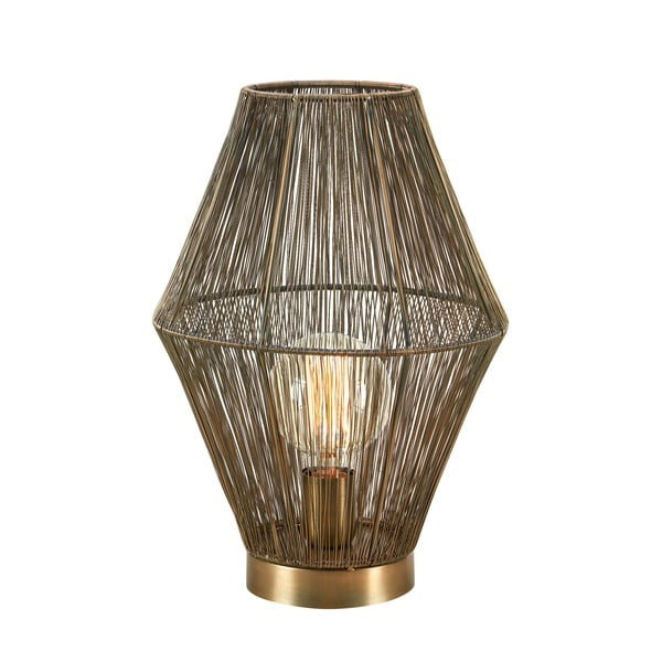 Lampada da tavolo in bronzo con paralume in metallo (altezza 38 cm) Casa - Markslöjd