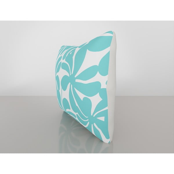 Federa turchese e bianca Jungle Paradiso, 43 x 43 cm - Vitaus-image-2