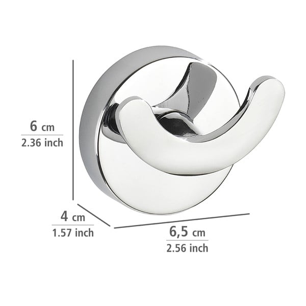 Gancio autobloccante Vacuum-Loc Duo, capacità di carico fino a 33 kg Capri - Wenko-image-4