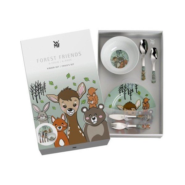 Set da pranzo per bambini in porcellana 6 pz Forest Friends – WMF-image-1
