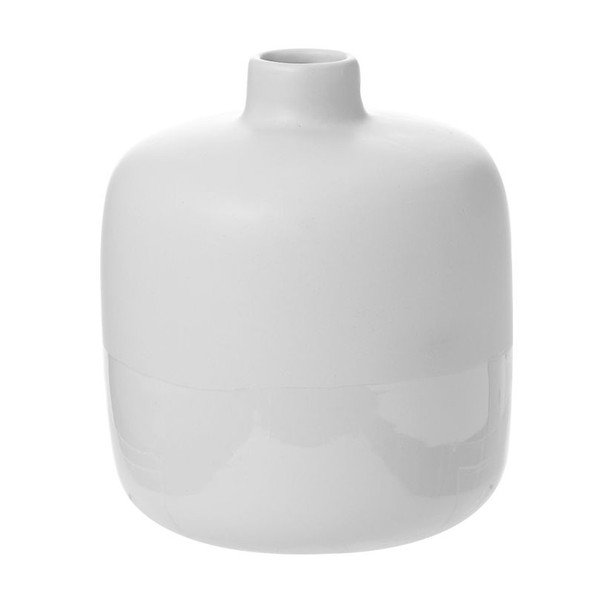 Váza Shade Dip White, 17x17x18,5 cm