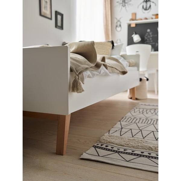 Letto bianco per bambini 120x200 cm Swing - Pinio-image-1