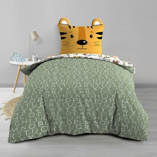 Baby Comfort Set Biancheria Letto Bambini 2 Pezzi 120x90 Cm – Copripiumino E Federa Safari In Cotone Morbido - 3