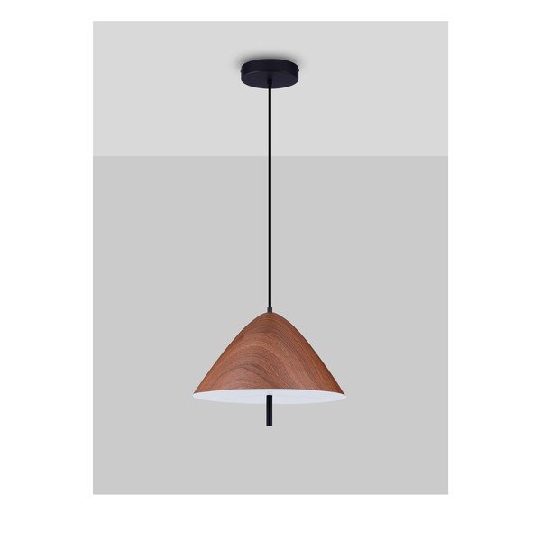 Lampadario LED di colore naturale in metallo con paralume in metallo ø 40 cm Oros – Nova Luce-image-1